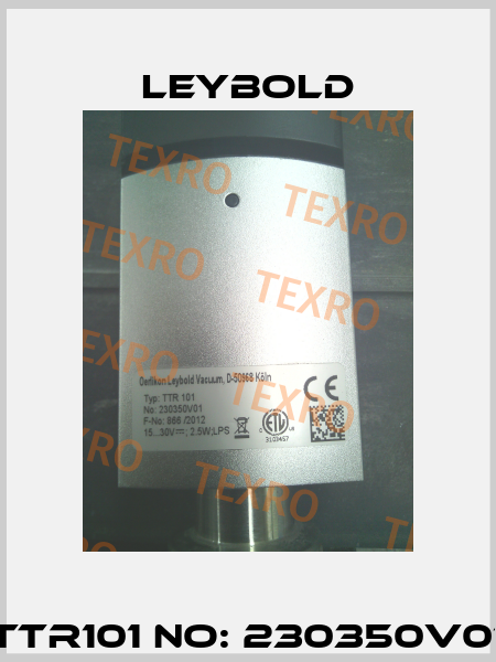 TTR101 No: 230350V01 Leybold