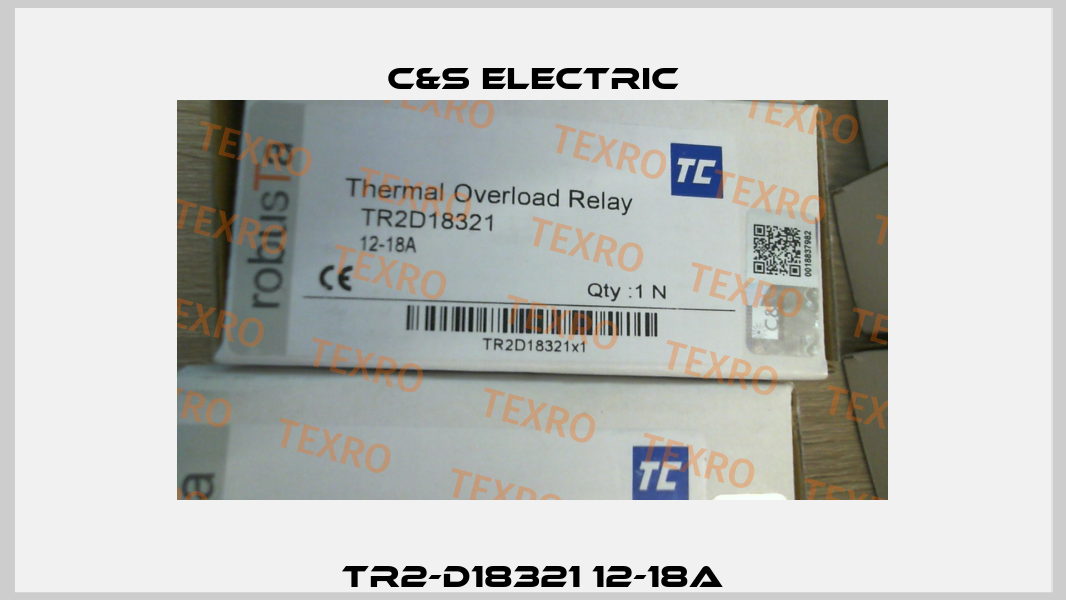 TR2-D18321 12-18A C&S ELECTRIC