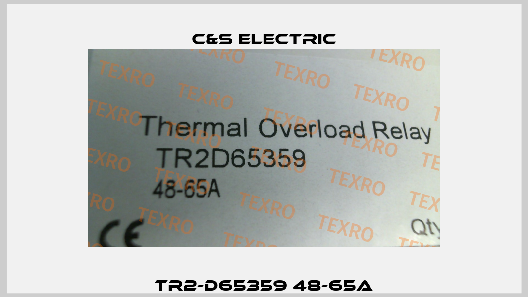 TR2-D65359 48-65A C&S ELECTRIC