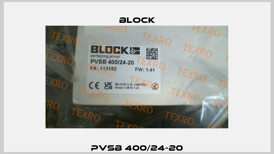 PVSB 400/24-20 Block