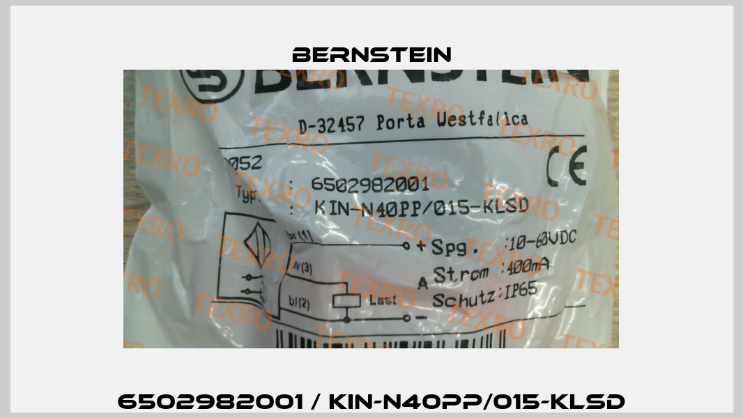 6502982001 / KIN-N40PP/015-KLSD Bernstein