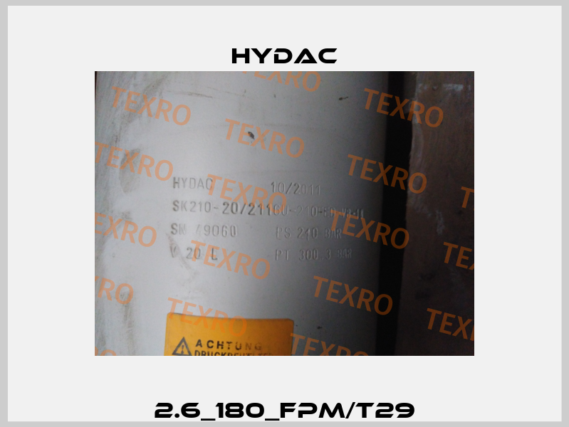 2.6_180_FPM/T29 Hydac