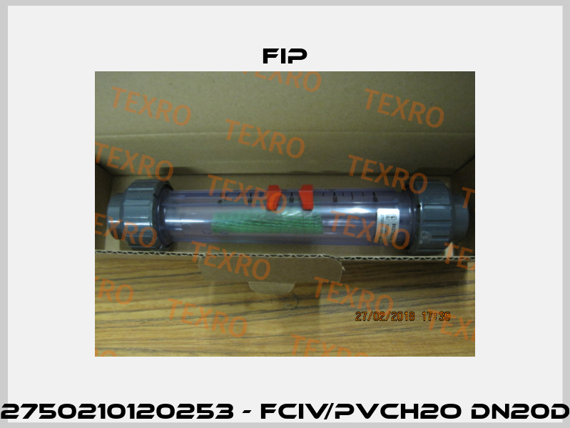 852750210120253 - FCIV/PVCH2O DN20D25 Fip