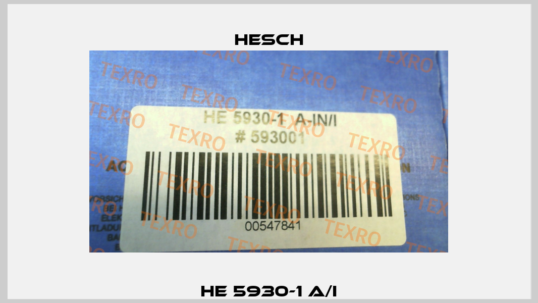 HE 5930-1 A/I Hesch