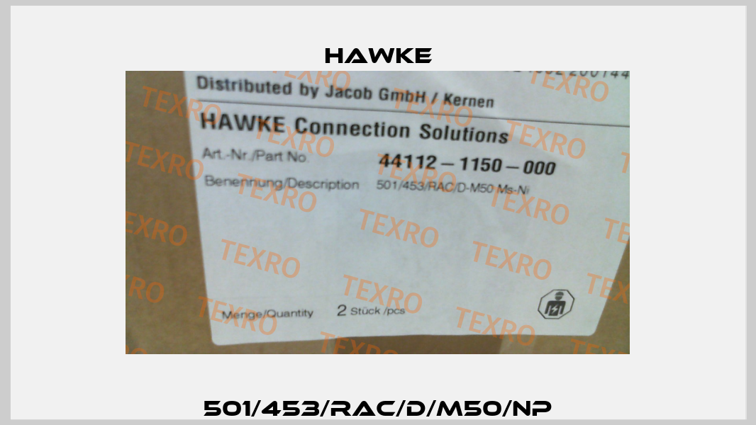 501/453/RAC/D/M50/NP Hawke