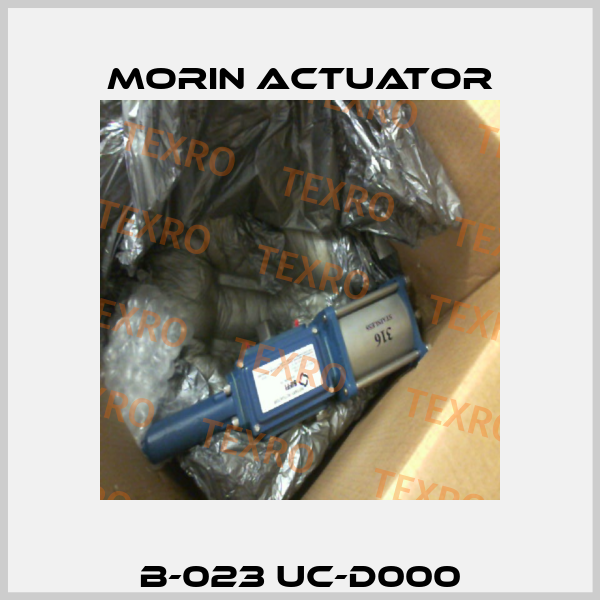 B-023 UC-D000 Morin Actuator