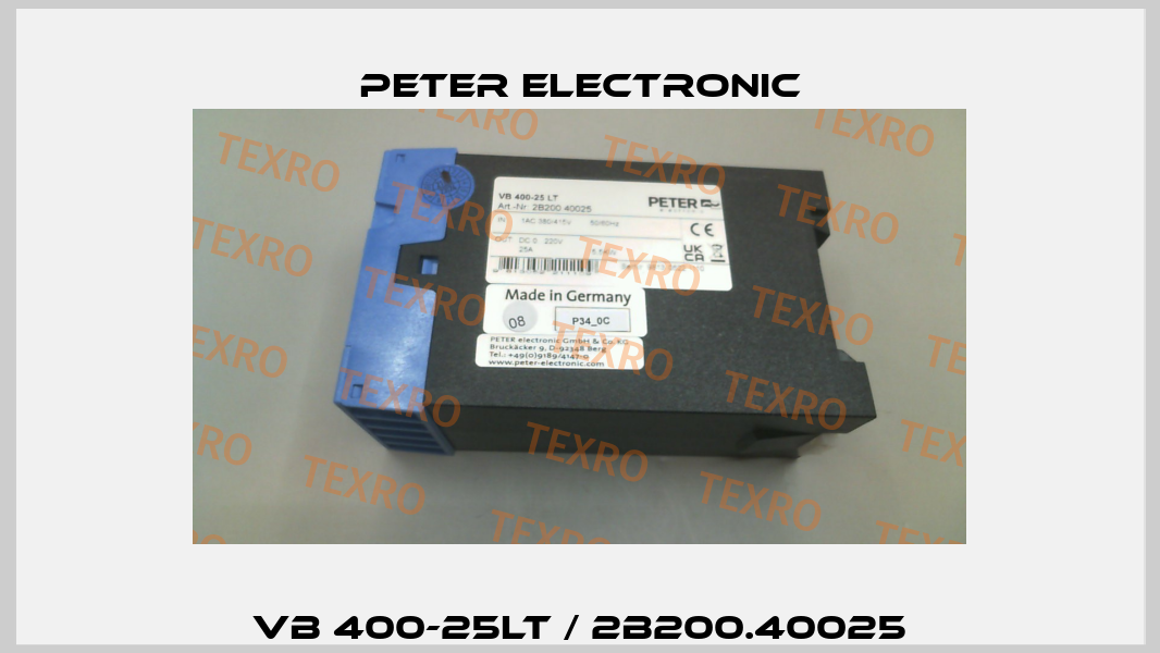 VB 400-25LT / 2B200.40025 Peter Electronic