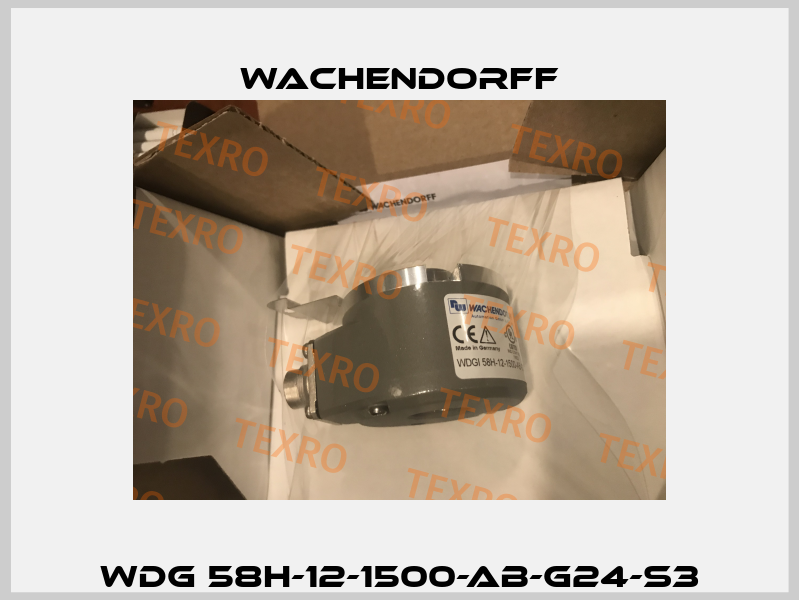 WDG 58H-12-1500-AB-G24-S3 Wachendorff