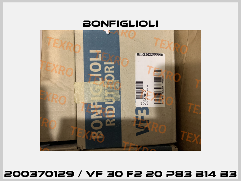 200370129 / VF 30 F2 20 P83 B14 B3 Bonfiglioli