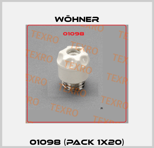 01098 (pack 1x20) Wöhner