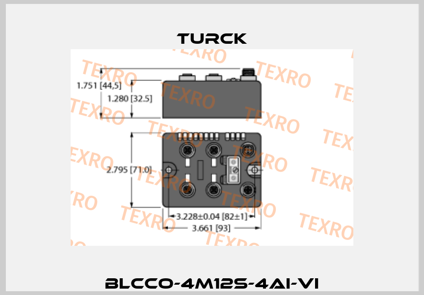 BLCCO-4M12S-4AI-VI Turck
