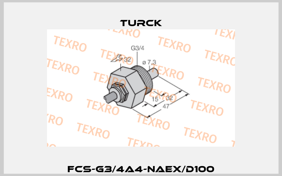 FCS-G3/4A4-NAEX/D100 Turck