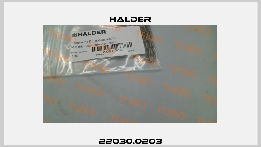 22030.0203 Halder