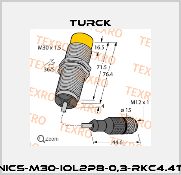 NICS-M30-IOL2P8-0,3-RKC4.4T Turck