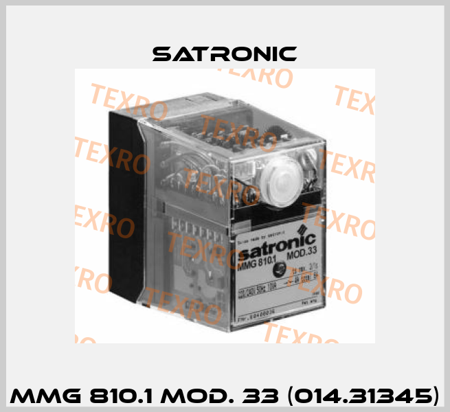 MMG 810.1 Mod. 33 (014.31345) Satronic