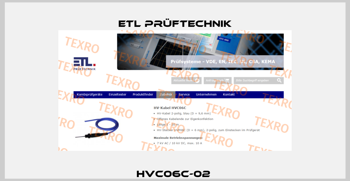 HVC06C-02  ETL Prüftechnik