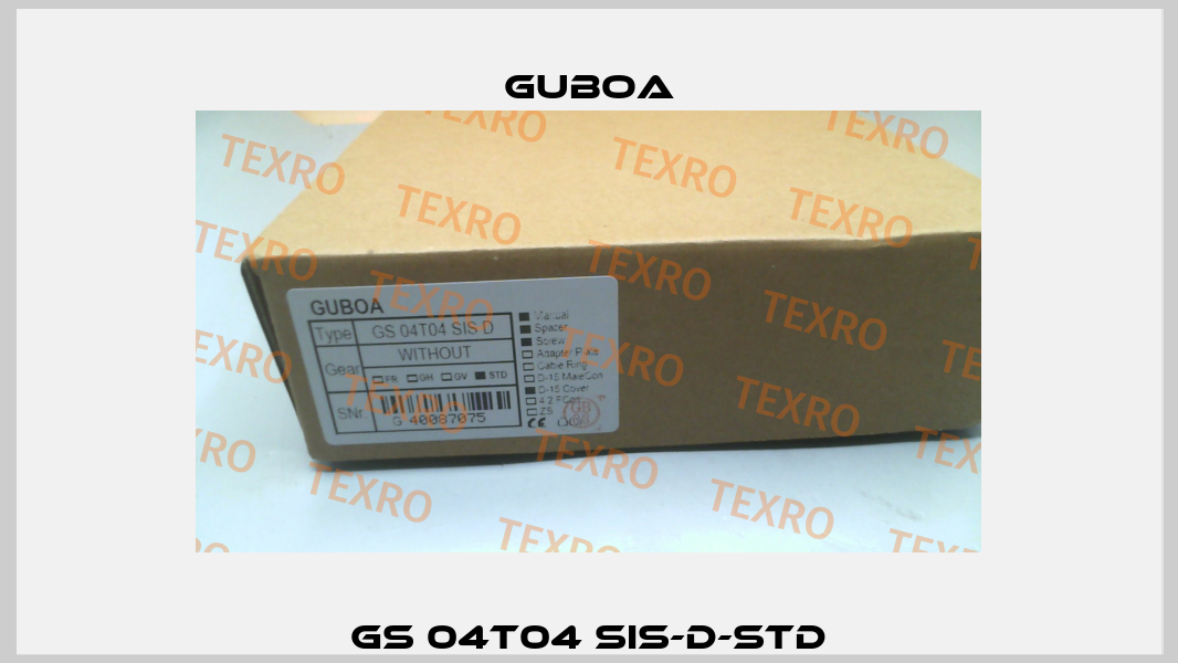 GS 04T04 SIS-D-STD Guboa