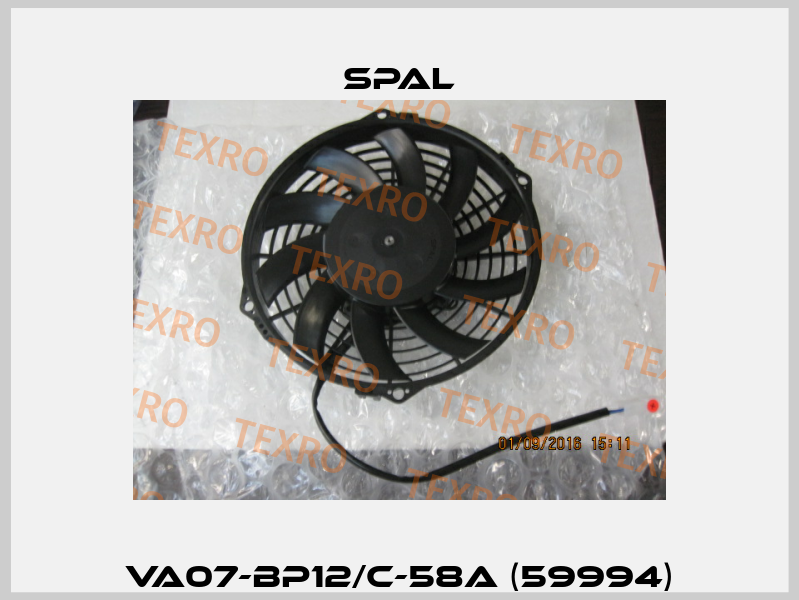 VA07-BP12/C-58A (59994) SPAL