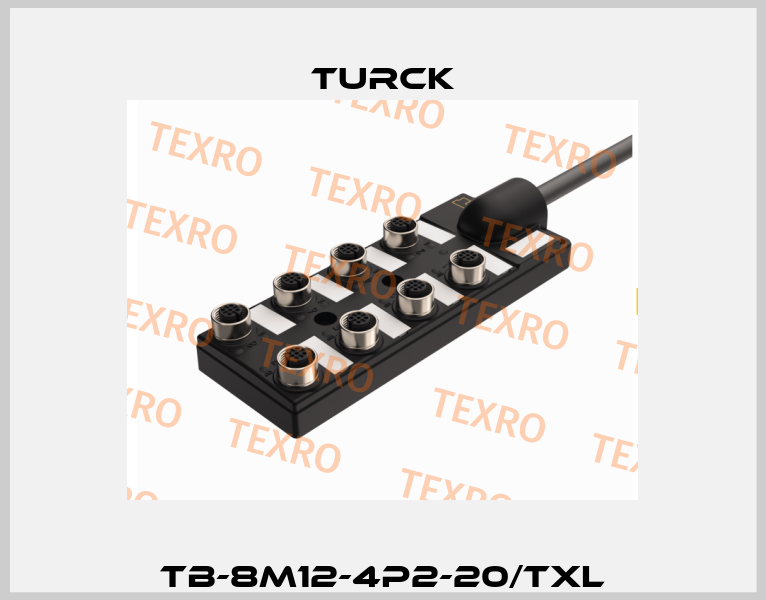 TB-8M12-4P2-20/TXL Turck