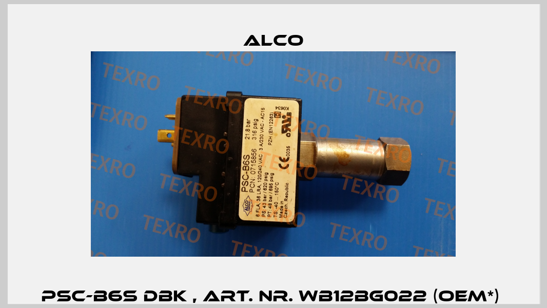 PSC-B6S DBK , Art. Nr. WB12BG022 (OEM*)  Alco