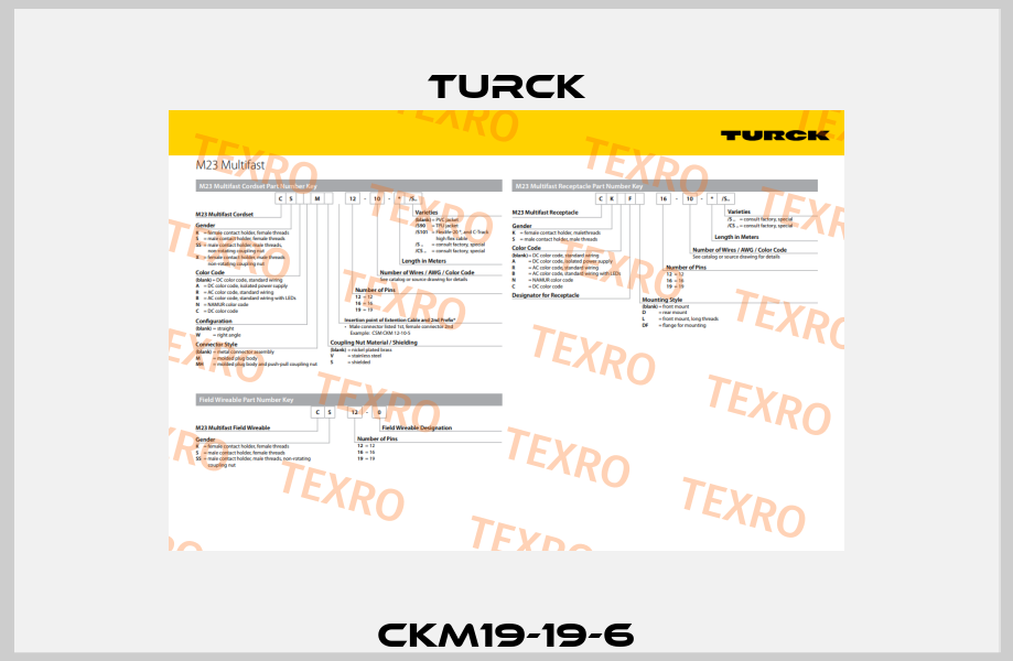 CKM19-19-6 Turck
