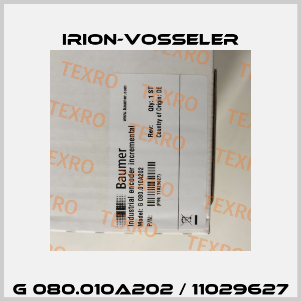G 080.010A202 / 11029627 Irion-Vosseler