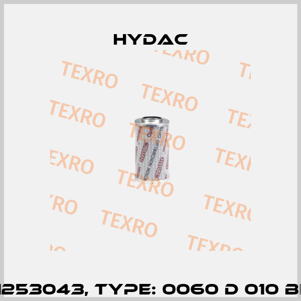 Mat No. 1253043, Type: 0060 D 010 BH4HC /-V  Hydac