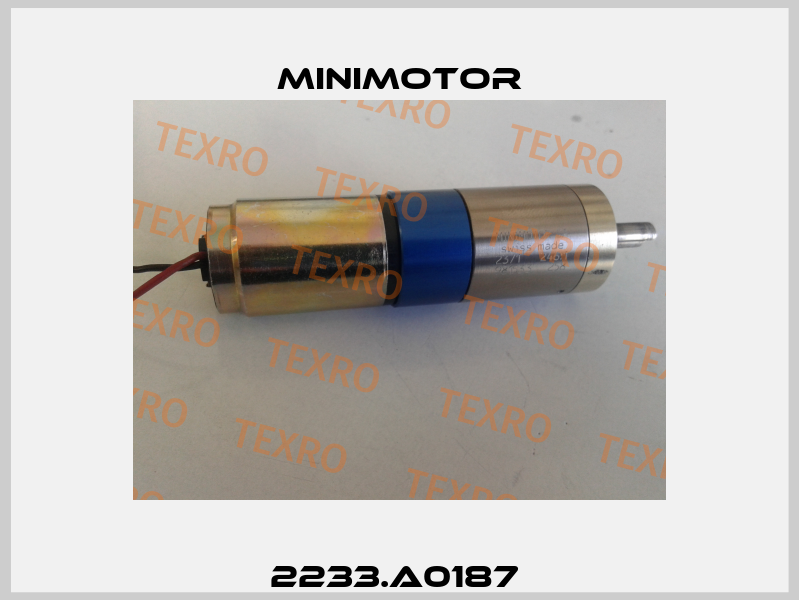 2233.A0187  Minimotor