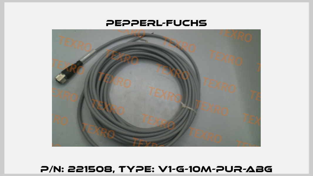 p/n: 221508, Type: V1-G-10M-PUR-ABG Pepperl-Fuchs