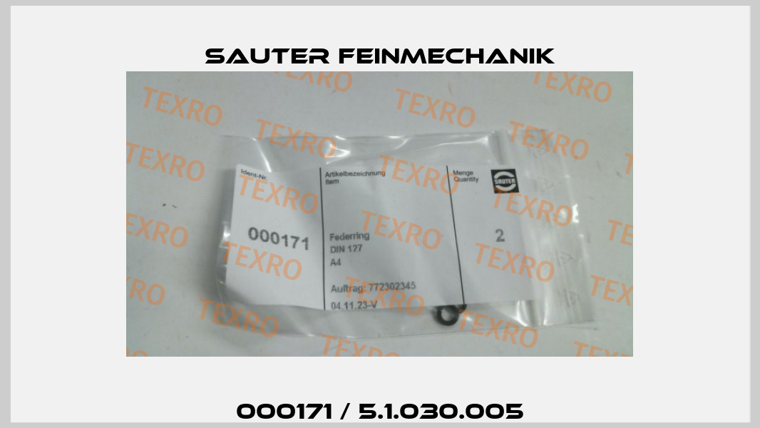 000171 / 5.1.030.005 Sauter Feinmechanik