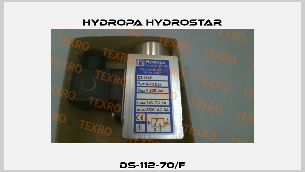 DS-112-70/F Hydropa Hydrostar