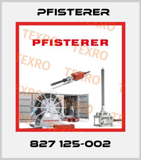 827 125-002 Pfisterer