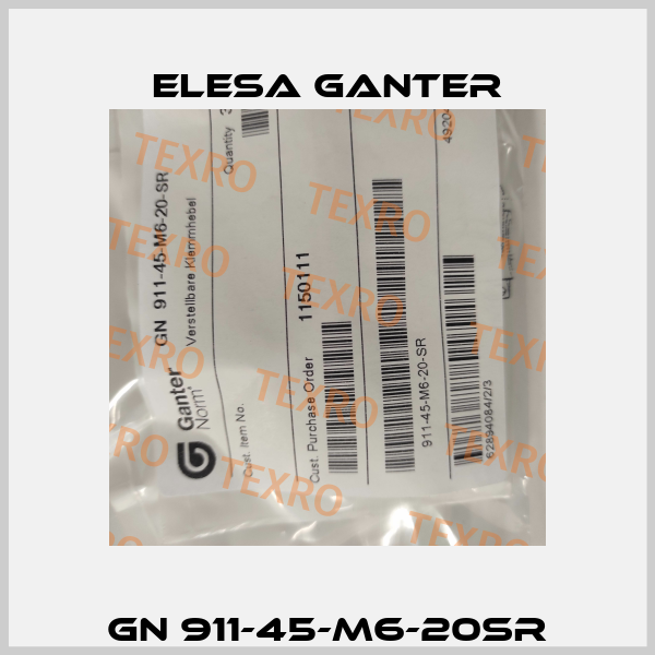 GN 911-45-M6-20SR Elesa Ganter