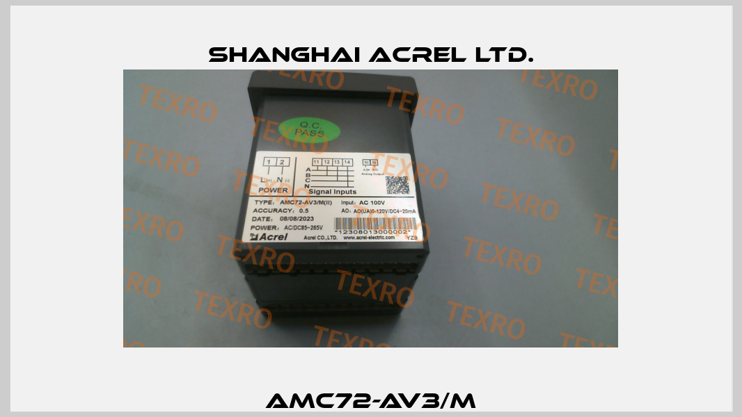 AMC72-AV3/M Shanghai Acrel Ltd.