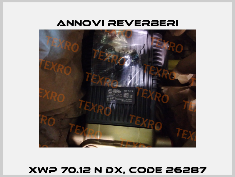 XWP 70.12 N DX, code 26287 Annovi Reverberi